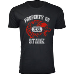 Men's Thrones and Dragon's T-shirts - Property Of Stark