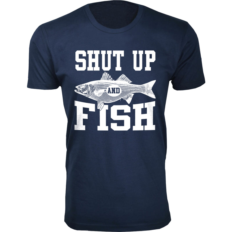 Men's Shut Up and Fish T-shirts