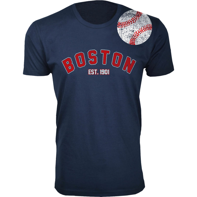 Men's Home Run Baseball T-shirts - Boston