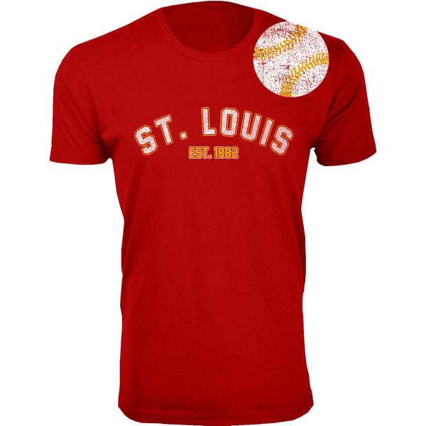 Men's Home Run Baseball T-shirts - St. Louis