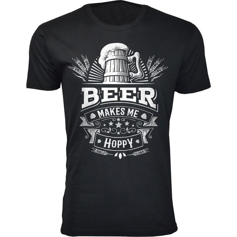 Men's Beer Makes Me Hoppy T-shirts