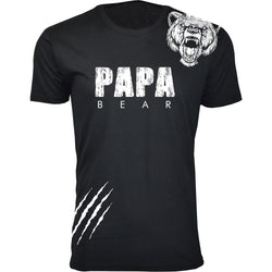 Men's Papa Bear Scratch T-shirts