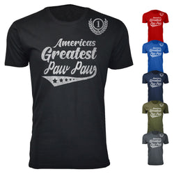 Men's Americas Greatest Paw Paw T-shirts