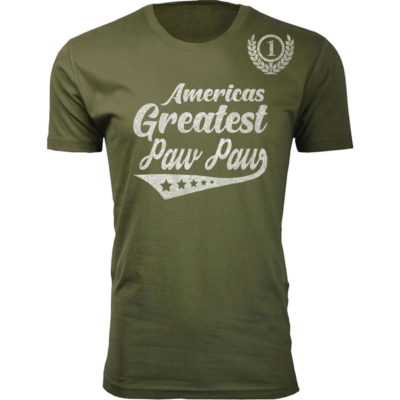 Men's Americas Greatest Paw Paw T-shirts