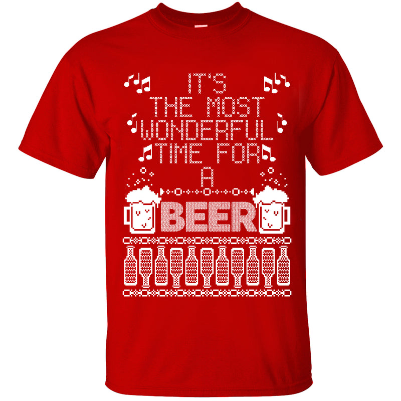 Men's Christmas - It's The Most Wonderful Time For A Beer