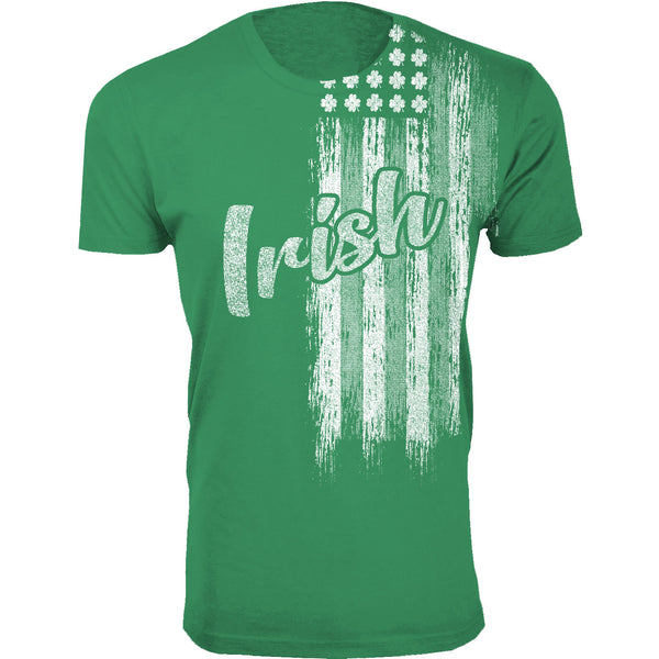 Men's St. Patrick's Day Lucky T-Shirts - Irish Flag