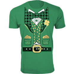 Men's St. Patrick's Day Lucky T-Shirts - Leprechaun Suit