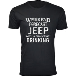 Men's Jeep - Weekend Forecast Jeep with A Chance of Driking