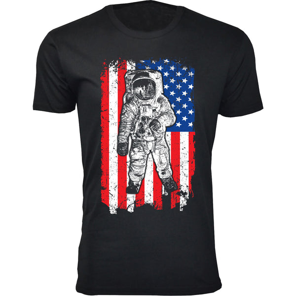 Men's - 4th of July - Astronaut American Flag