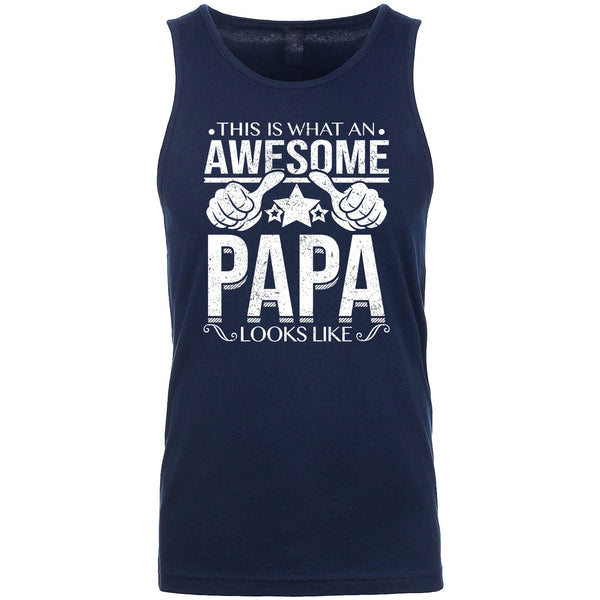 Men's - This is What an Awesome PaPa Looks Like Tank Top