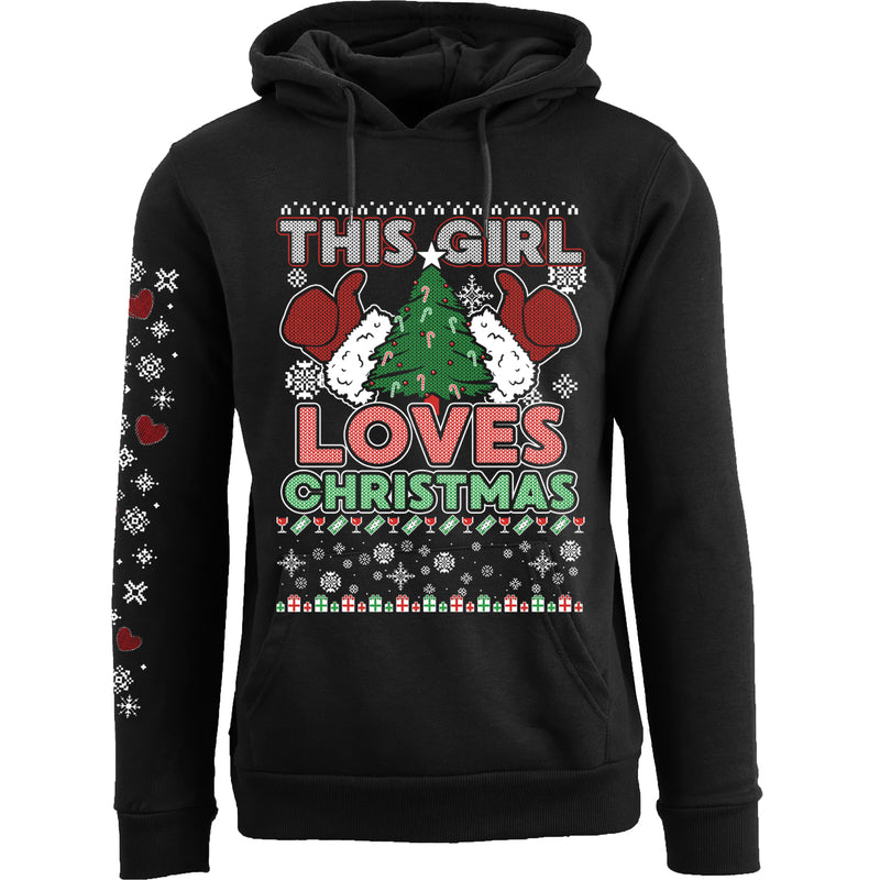 Women Christmas - This Girl Loves Christmas Pullover