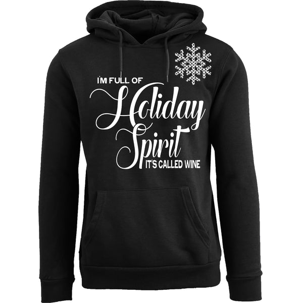 Women Christmas - I'm Full Of Holiday Spirit Pullover