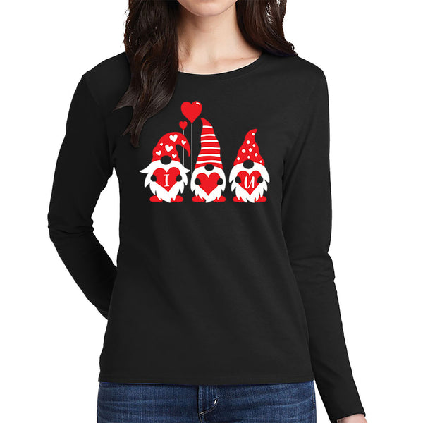 Women's Valentine Day - Gnomies Long Sleeve