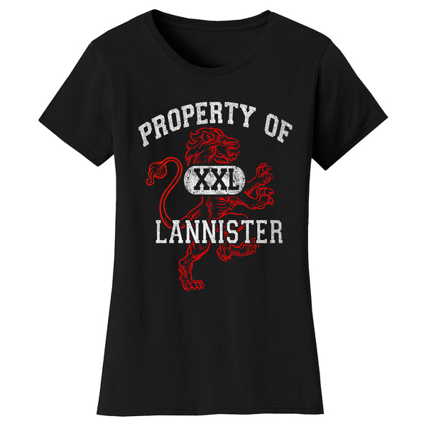 Women's Thrones and Dragon's T-shirts - Property of Laninster