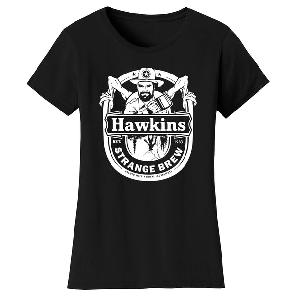 Women's Strange T-shirts - Hawkins Strange Brew