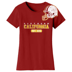 Women - Awesome College Football Helmet T-shirts - California