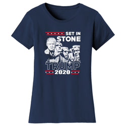 Women's Political - Set In Stone Trump 2020