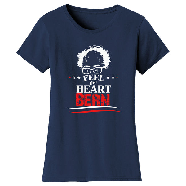 Women's Political - Bernie Feel The Heart Bern