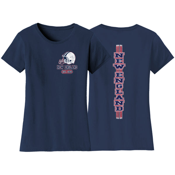 Women's Game Day Football T-Shirts - New England