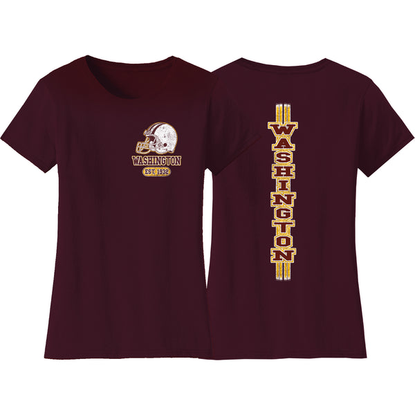 Women's Game Day Football T-Shirts - Washington