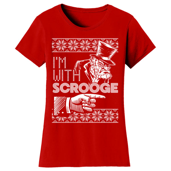 Women's Christmas - I'm With Scrooge