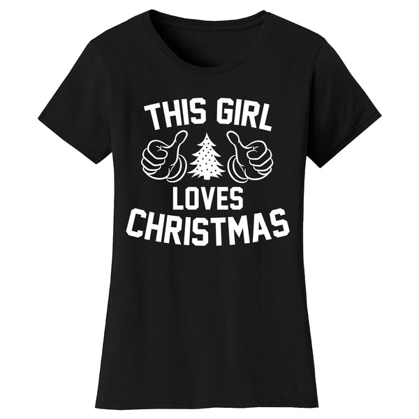 Women's Christmas - This Girl Loves Christmas Thumbs