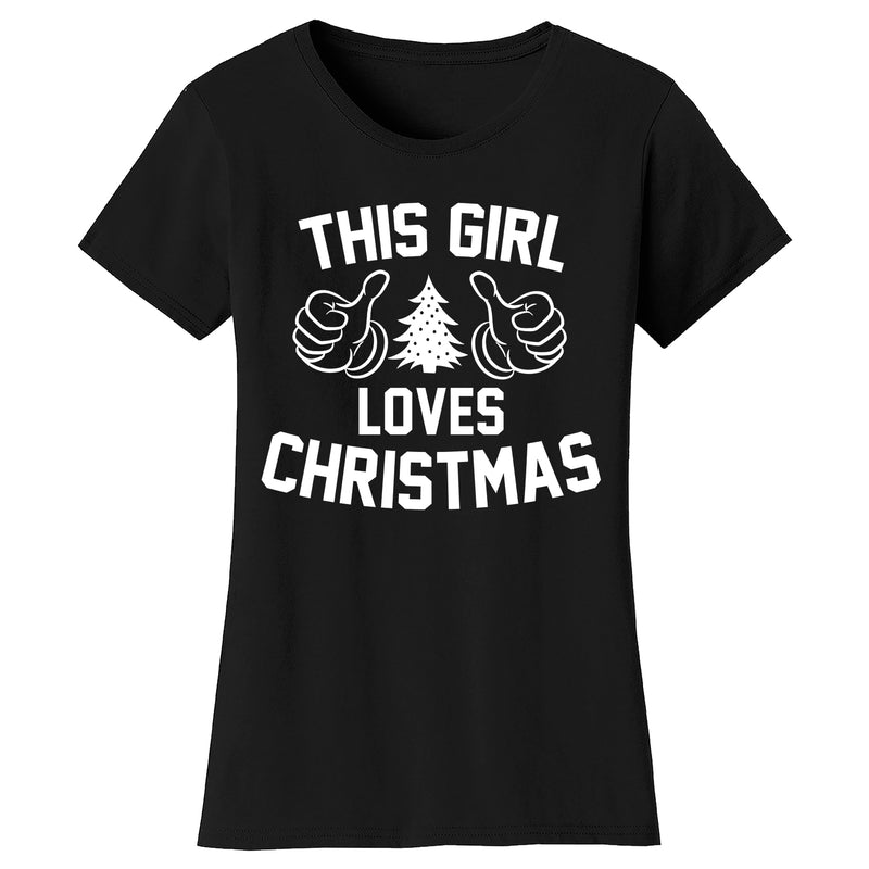 Women's Christmas - This Girl Loves Christmas Thumbs