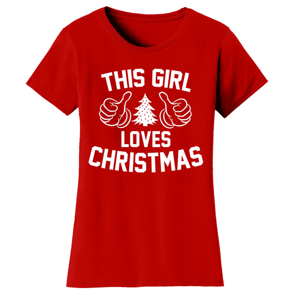 Women's Christmas - This Girl Loves Christmas Thumbs