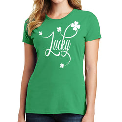 Women's St. Patrick's Day Lucky T-Shirts - Lucky