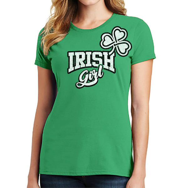 Women's St. Patrick's Day Lucky T-Shirts - Irish Girl