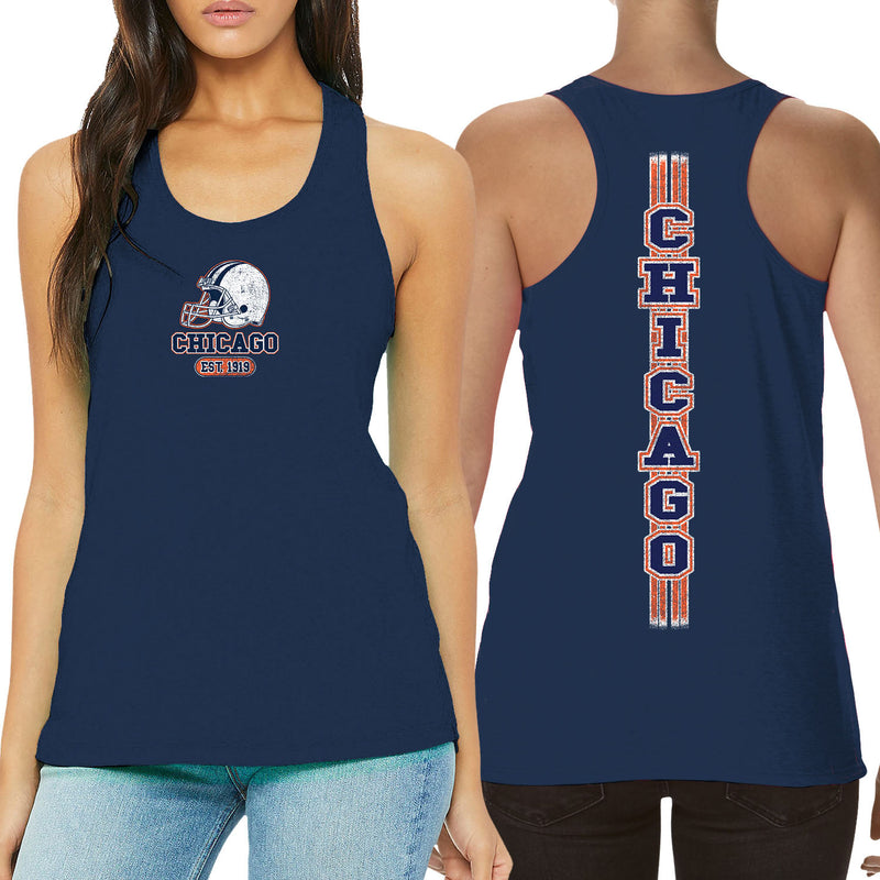 Women's Tank Top - Football Teams Game Day Chicago