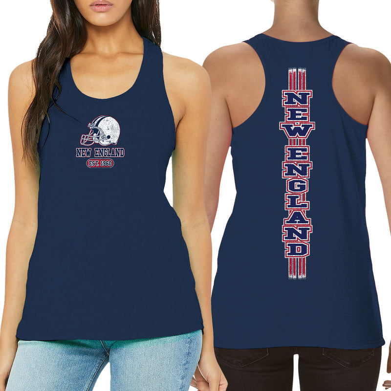 Women's Tank Top - Football Teams Game Day New England