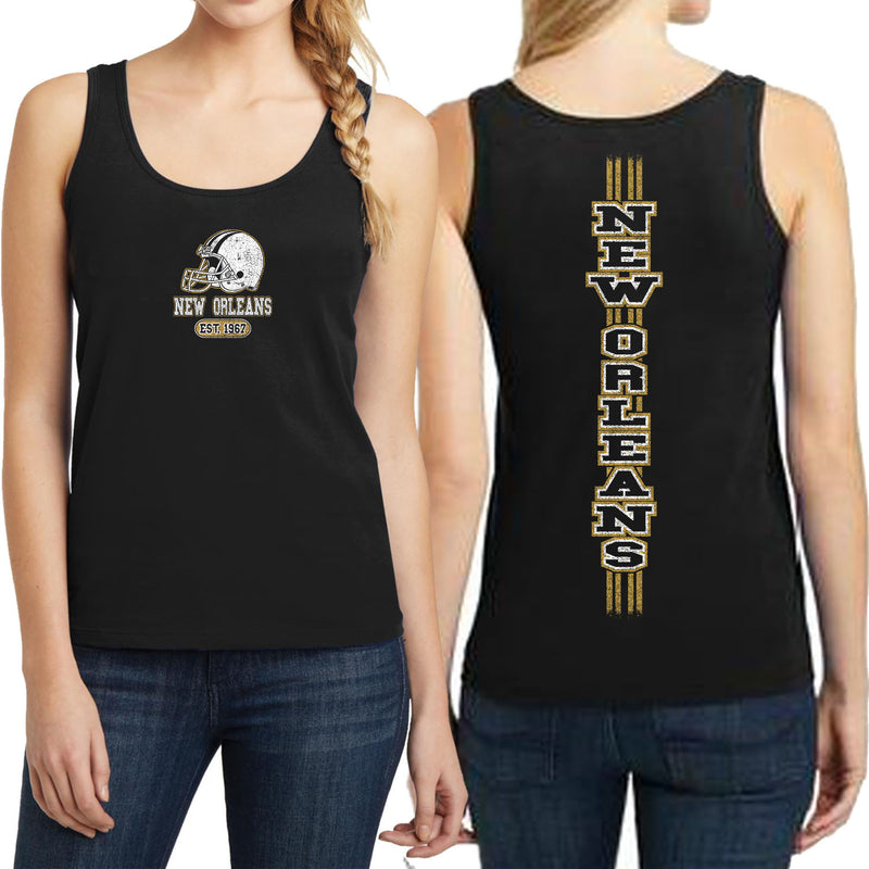 Women's Tank Top - Football Teams Game Day New Orleans