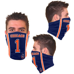 Unisex Football Jersey Gaiter - Chicago