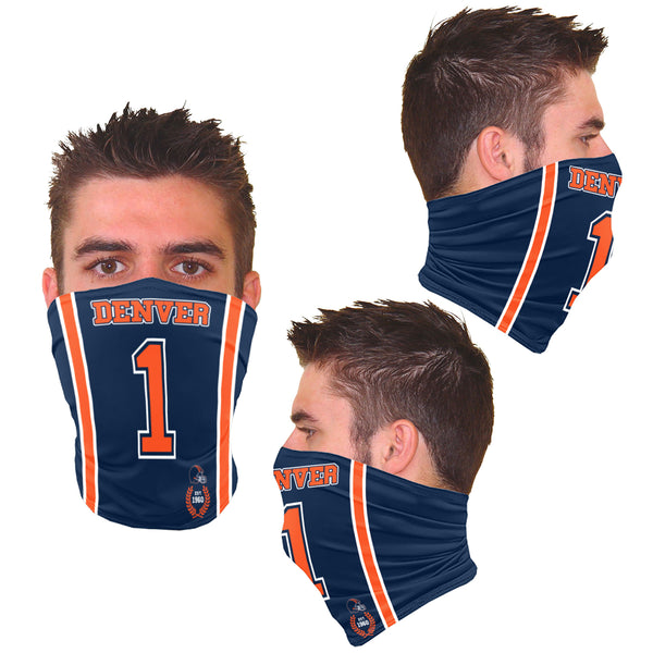 Unisex Football Jersey Gaiter - Denver