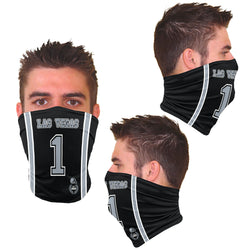 Unisex Football Jersey Gaiter - Las Vegas