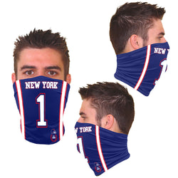 Unisex Football Jersey Gaiter - New York