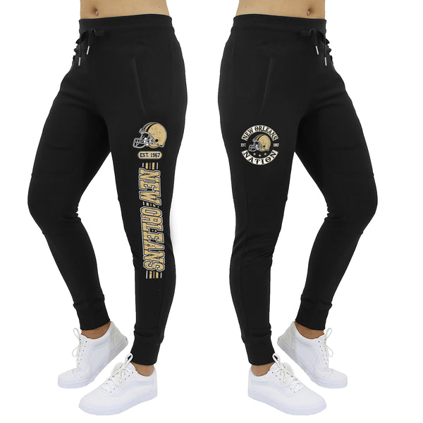 Women's - Football Stripes Jogger - New Orleans