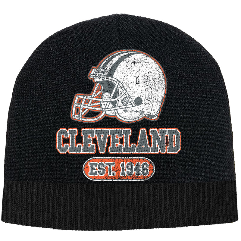 Football Beanie - Cleveland