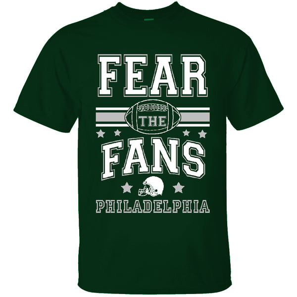 Men's Football Fear The Fans T-shirts - Philadelphia