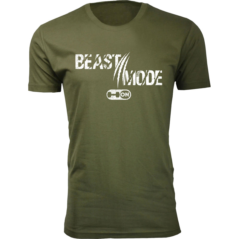 Men's - Gym - Beast Mode On Scratch T-shirts