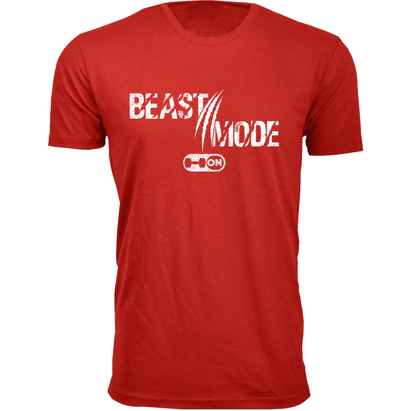 Men's - Gym - Beast Mode On Scratch T-shirts