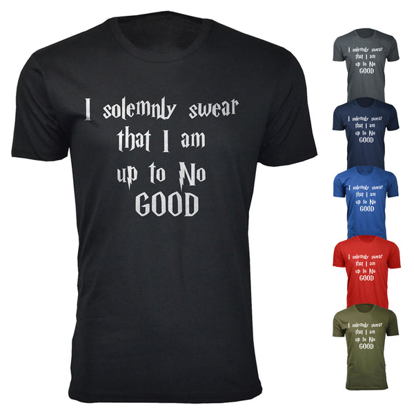 Men's I solemnly swear that I am up to No Good Humor T-shirts