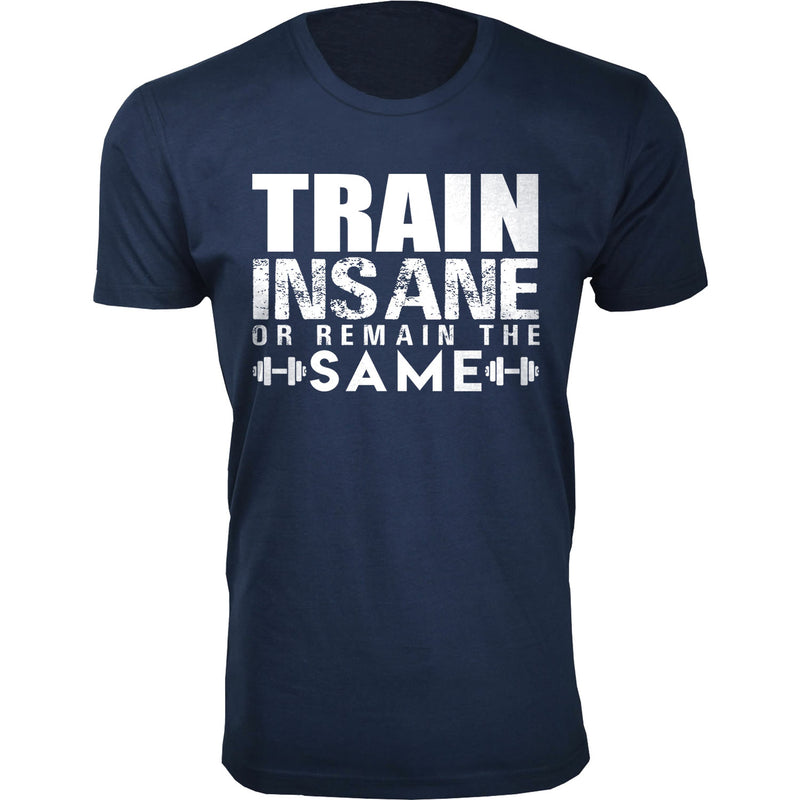 Men's Train Insane or Remain The Same Workout T-shirts