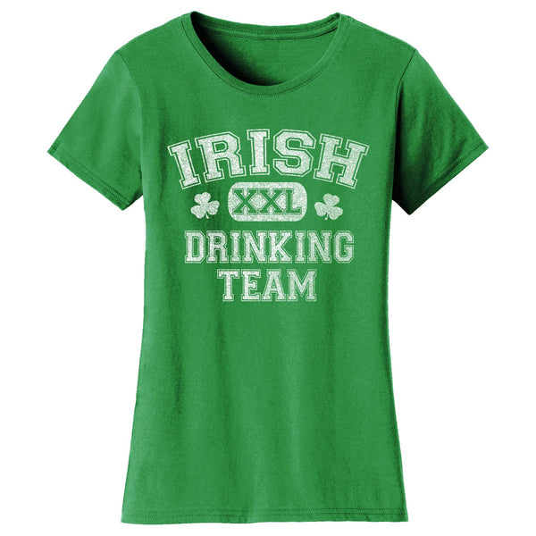 Women's St. Patrick's Day T-shirts - IRISH Drinking Team