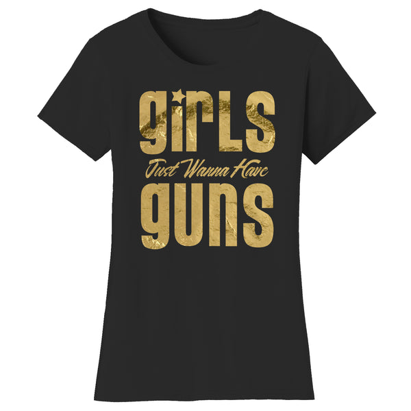 Women's Gym and Fitness - Girl Just Wanna Have Guns