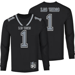 Men's Football Team Jersey Long Sleeve Shirts - Las Vegas