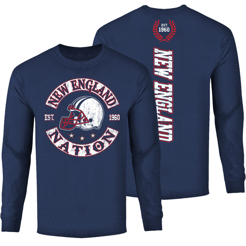 Men's Football Nation Long Sleeve - New England