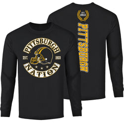 Men's Football Nation Long Sleeve - Pittsburgh