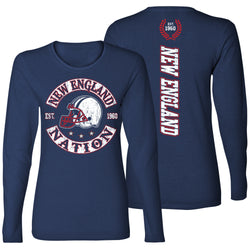 Women's Football Nation Long Sleeve - New England